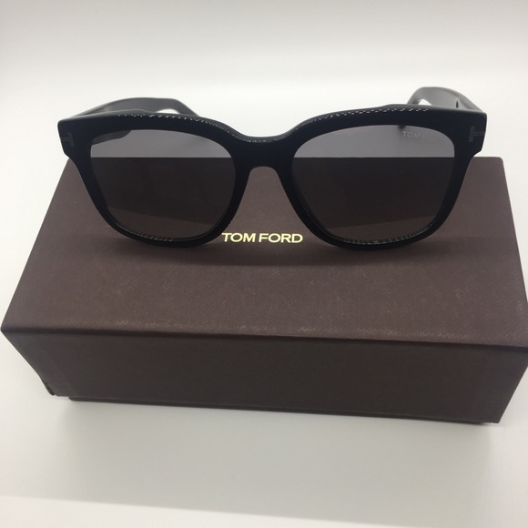 Tom Ford Rhett 55mm Black Sunglasses 